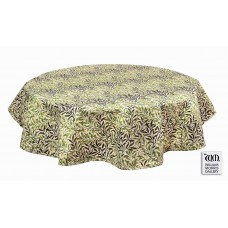 William Morris Gallery Willow Bough Green Acrylic Coated Table Cloths